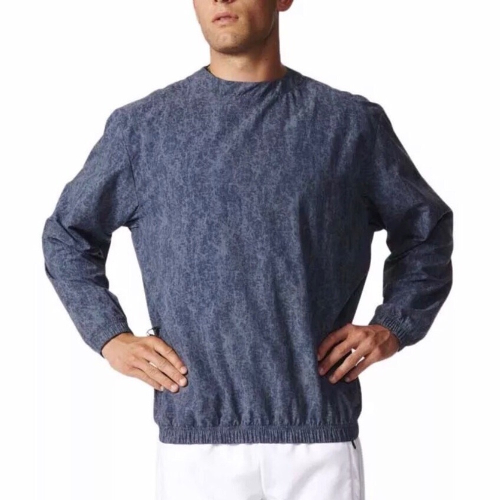 Adidas Windbreaker Jacket Pullover Euc - image 1